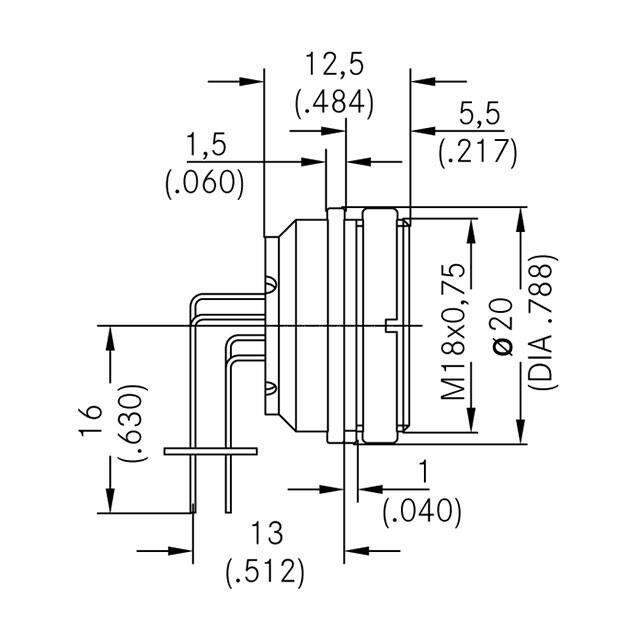 T 3403 902 Amphenol Tuchel Industrial  Assemblages de connecteurs circulaires